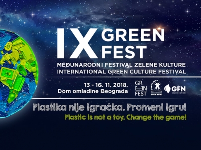 POZIVAMO ŠKOLE DA POSETE 9. MEĐUNARODNI FESTIVAL ZELENE KULTURE “GREENFEST”