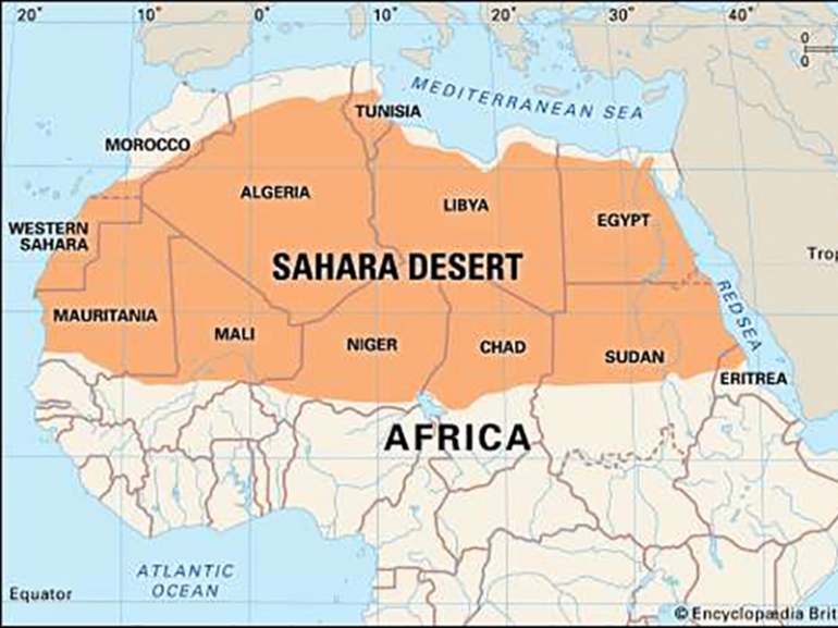 SAHARA SE GODIŠNJE PROŠIRI ZA 48 KILOMETARA